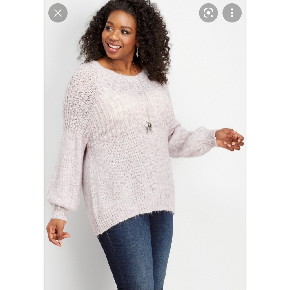 [Maurices] Bow Back Pullover Sweater